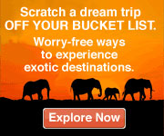 Once in a lifetime - exotic destinations!